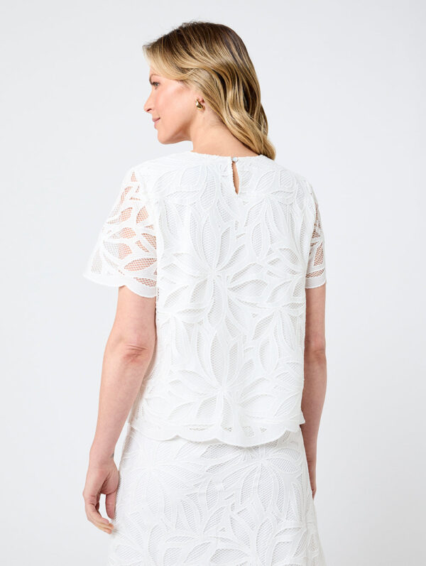 Black Pepper Ameera Lace Blouse - Image 3