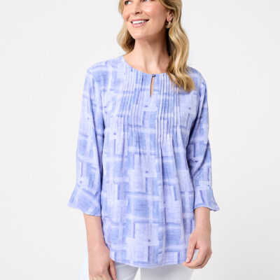 Black Pepper Stassie 3/4 Sleeve Shirt