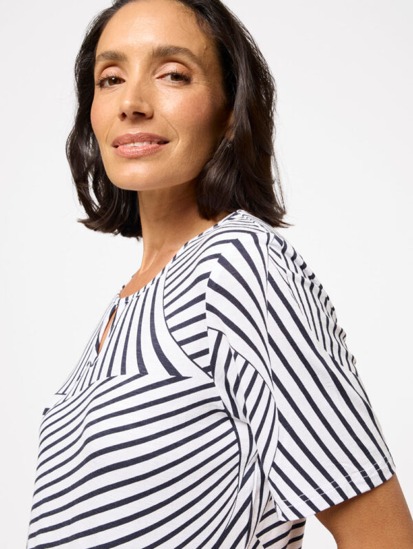 Black Pepper Carmele Short Sleeve Top - Image 2