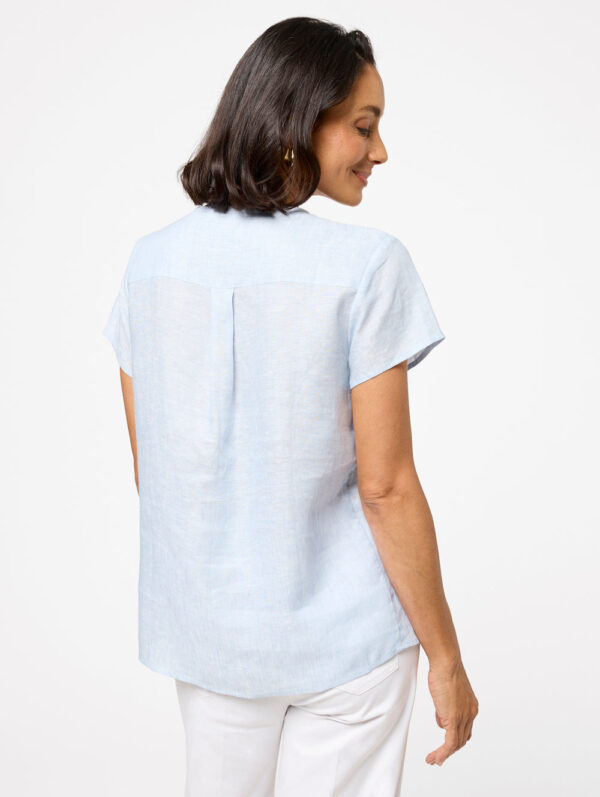 Black Pepper Niya Short Sleeve Blouse - Image 4