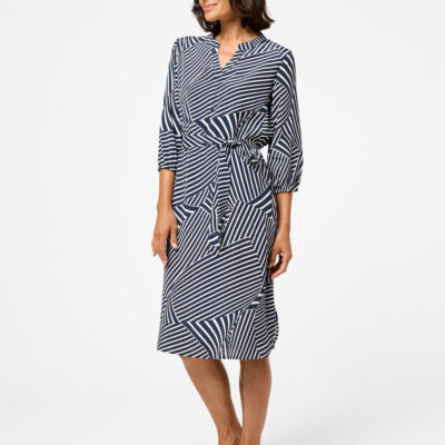 Black Pepper Carmele 3/4 Sleeve Dress