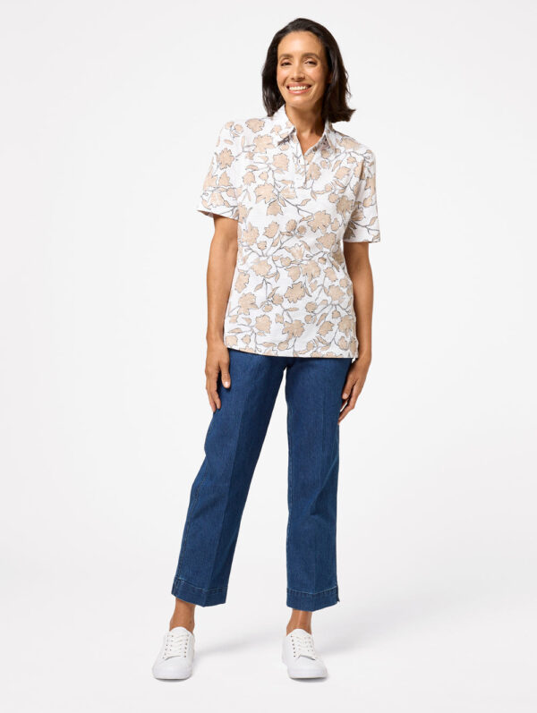 Black Pepper Brydie Short Sleeve Polo - Image 4