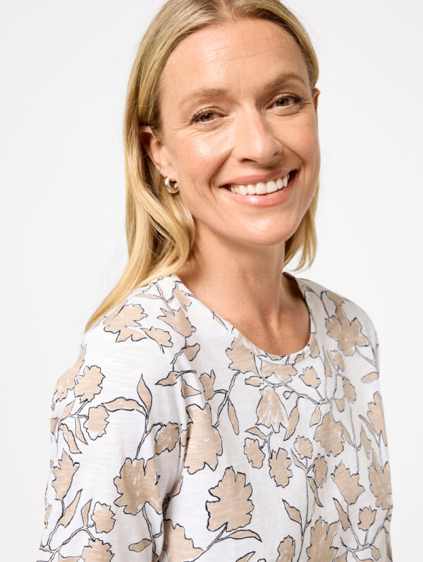 Black Pepper Brydie 3/4 Sleeve Top - Image 3
