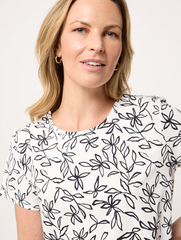Black Pepper Kayleigh Short Sleeve Top - Image 2