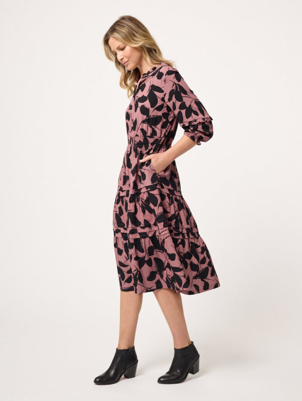 Black Pepper Carmyn 3/4 Sleeve Dress - Image 4