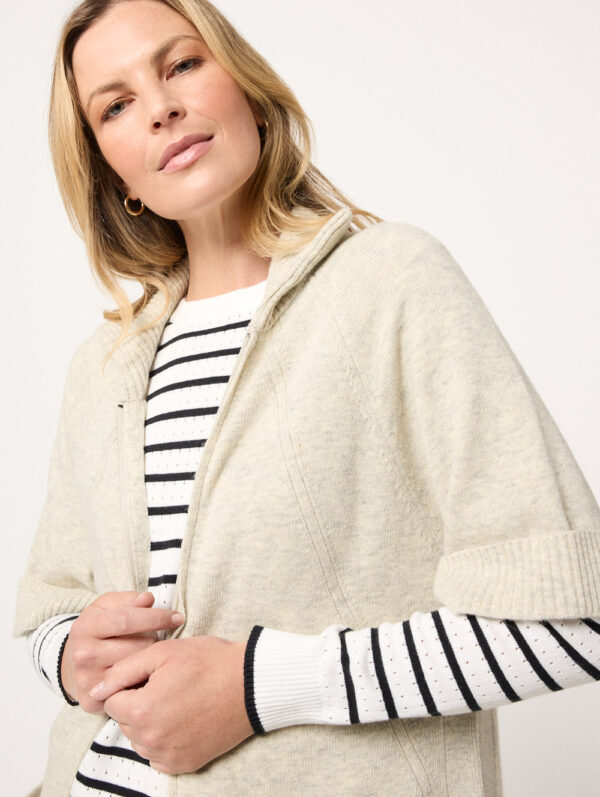 Black Pepper Ria Zip Through Cardigan - Image 3