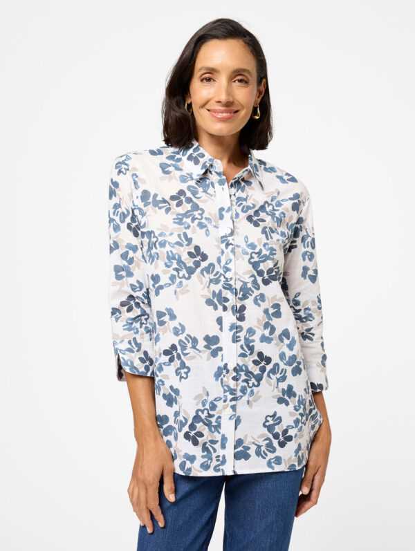 Black Pepper Lucia 3/4 Sleeve Shirt