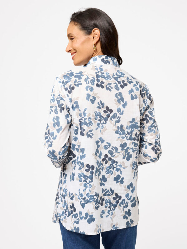 Black Pepper Lucia 3/4 Sleeve Shirt - Image 4