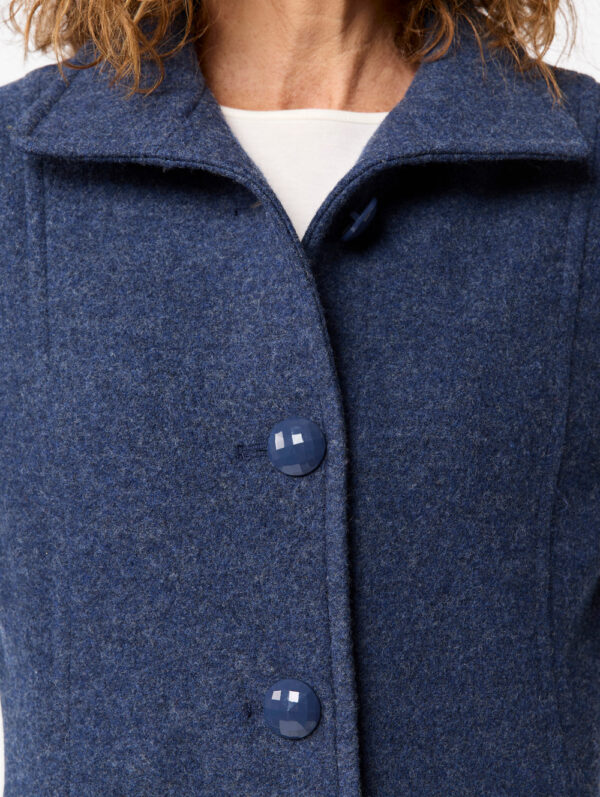 Black Pepper Kela Longline Coat - Image 3