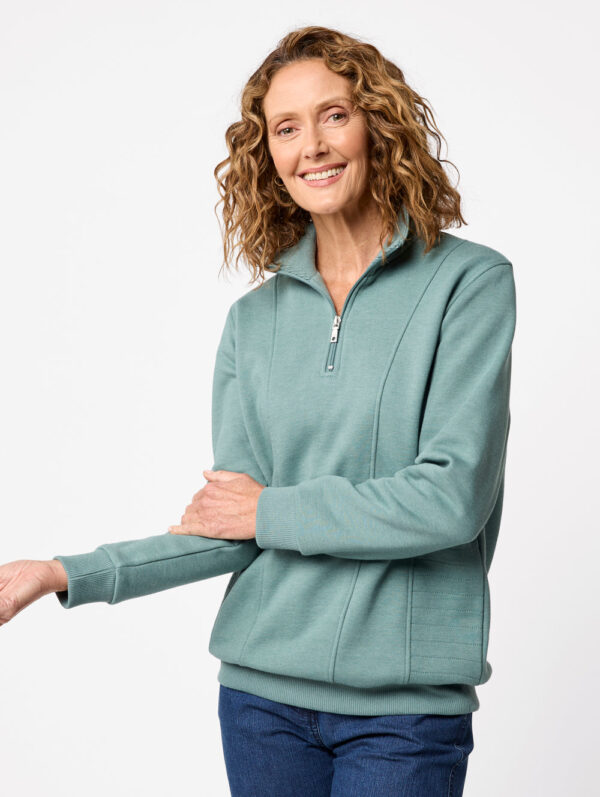 Black Pepper Lylee Fleece Half Zip