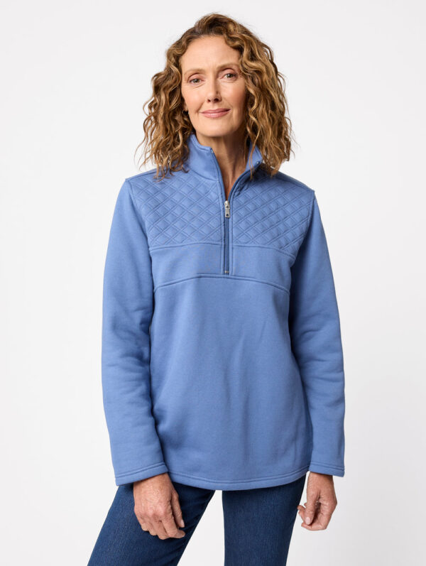 Black Pepper Tania Fleece Half Zip