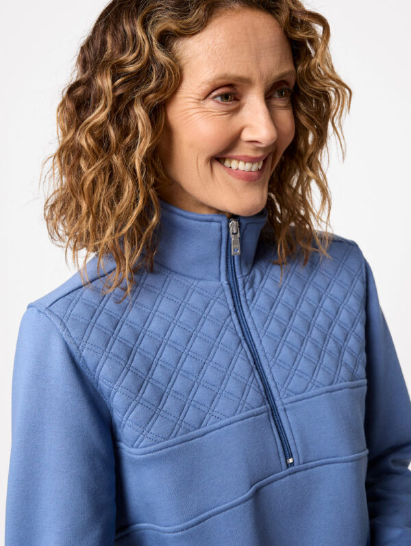 Black Pepper Tania Fleece Half Zip - Image 3
