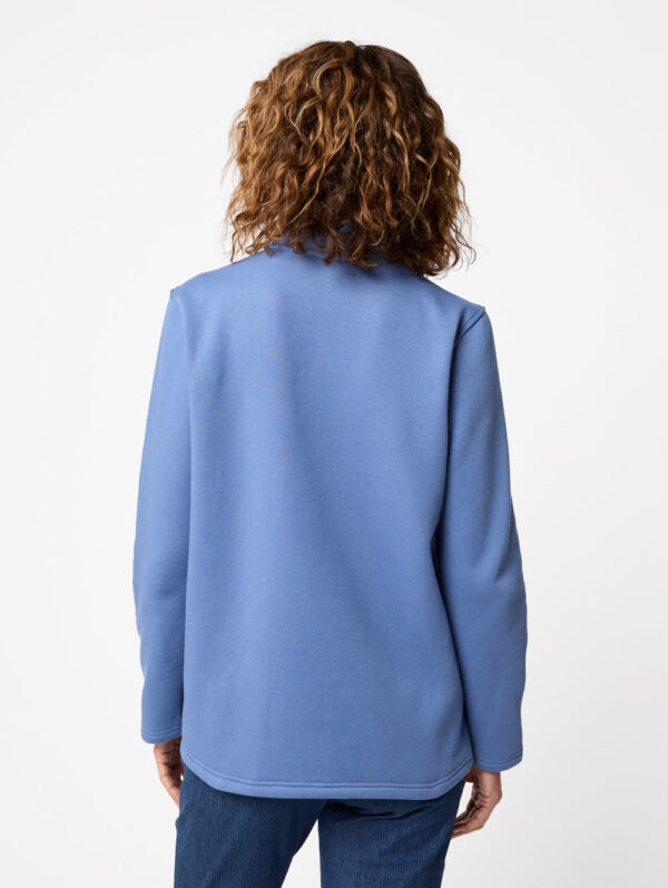 Black Pepper Tania Fleece Half Zip - Image 4