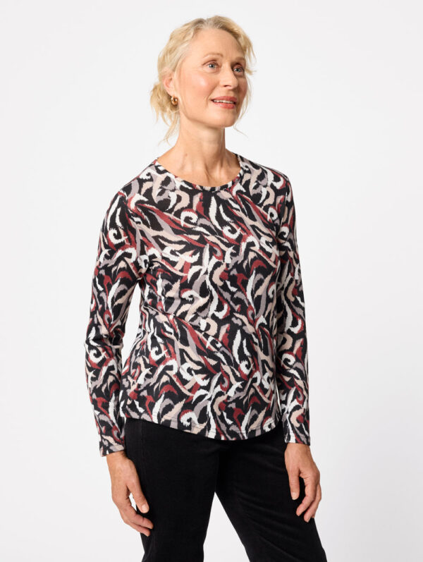 Black Pepper Roberta Top