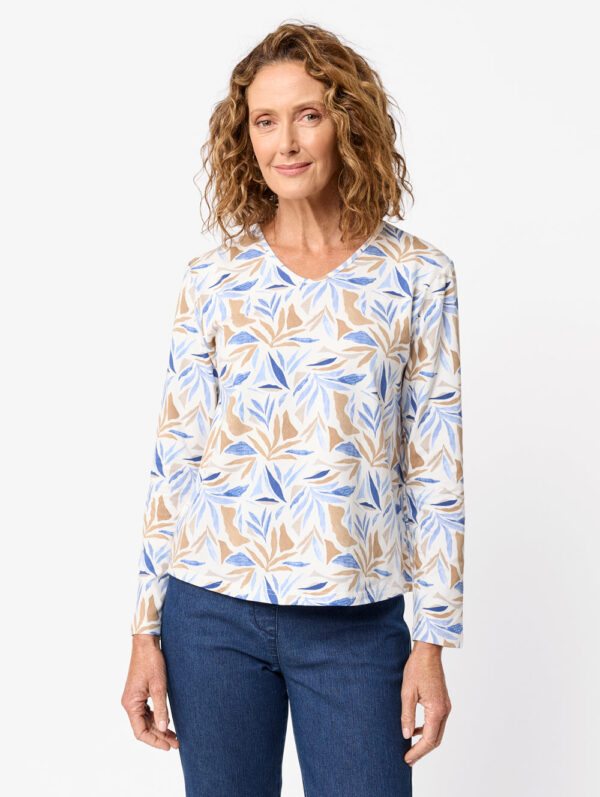 Black Pepper Ashtyn V-Neck Top
