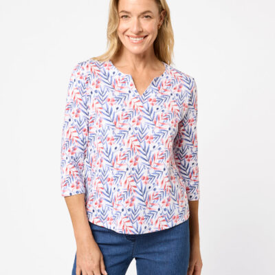 Black Pepper Mylie 3/4 Sleeve Top