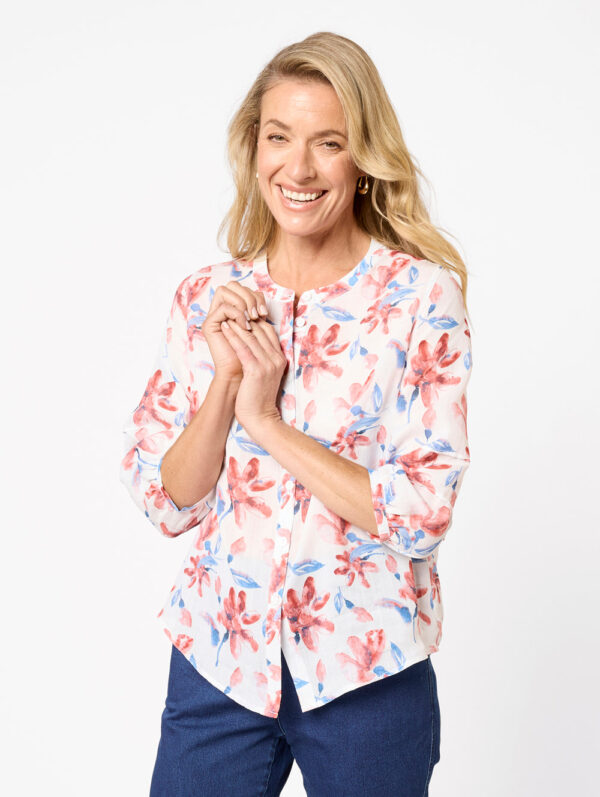 Black Pepper Kirrie 3/4 Sleeve Shirt