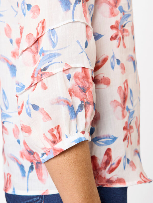 Black Pepper Kirrie 3/4 Sleeve Shirt - Image 3