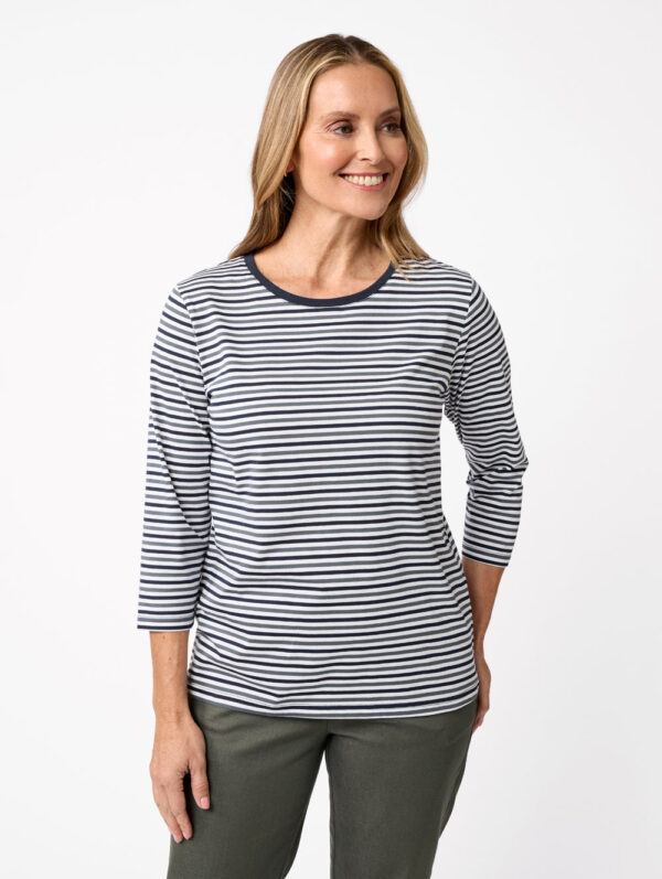 Black Pepper Kezia 3/4 Sleeve Top