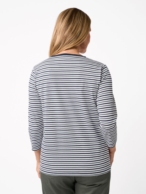 Black Pepper Kezia 3/4 Sleeve Top - Image 3