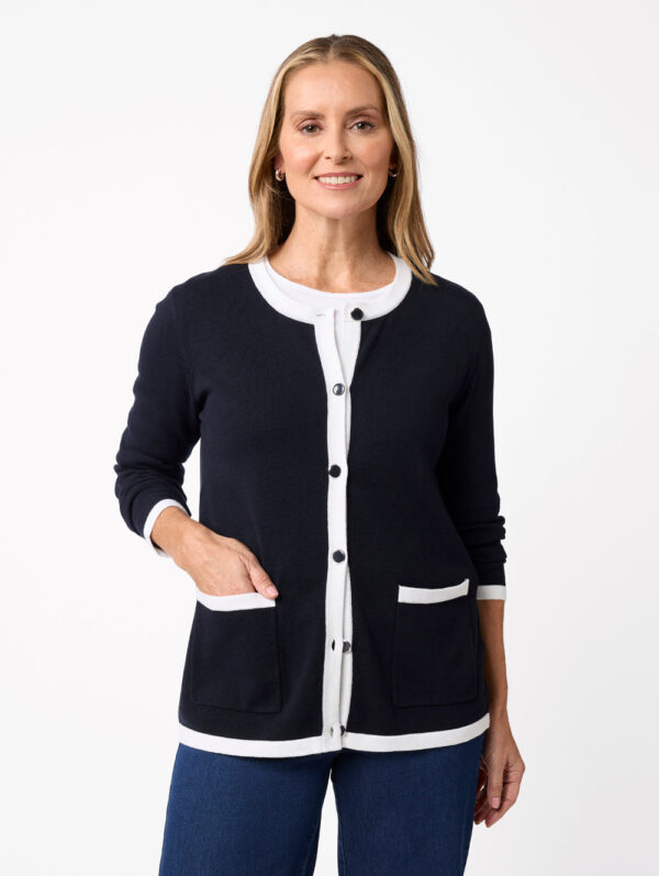 Black Pepper Toyra Knit Cardigan