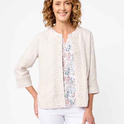 Black Pepper Panama Jacket