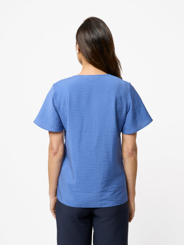 Black Pepper Louisa V Neck Blouse - Image 3