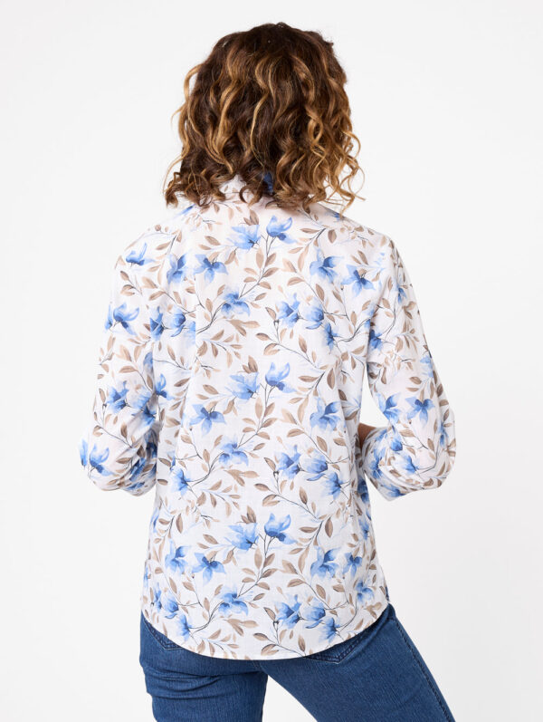 Black Pepper Evalee 3/4 Sleeve Shirt - Image 3