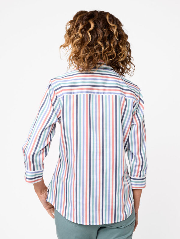 Black Pepper Janet 3/4 Sleeve Shirt - Image 3