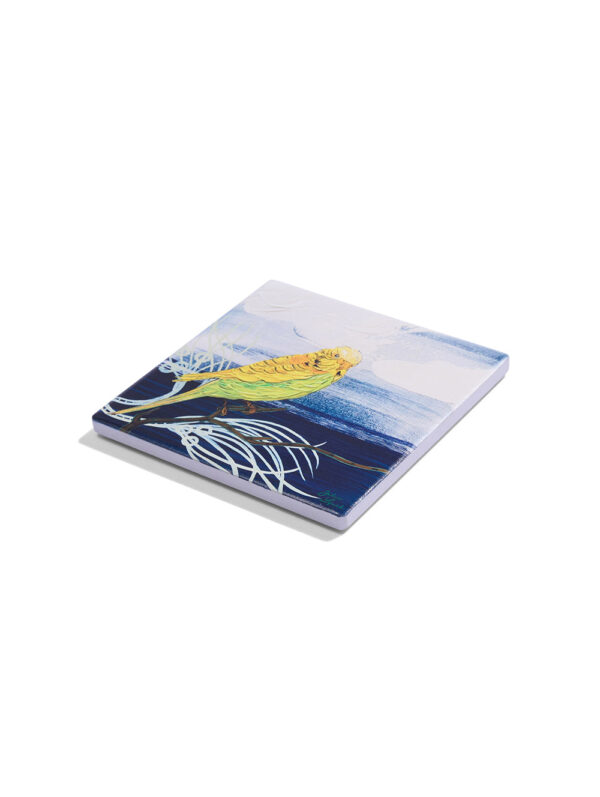 Black Pepper Budgie Coaster - Image 2