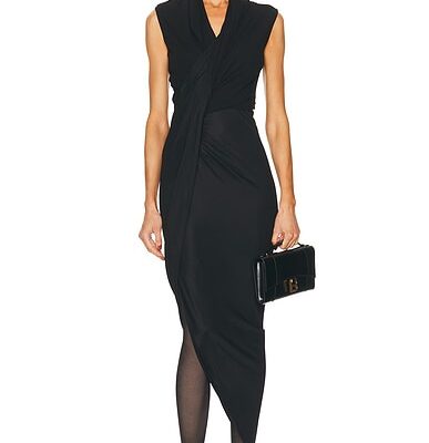 Balenciaga Draped Dress
