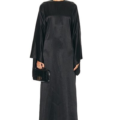 Balenciaga Maxi Satin Dress