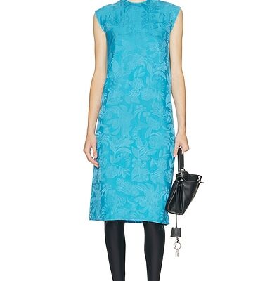 Balenciaga Sleeveless Midi Dress