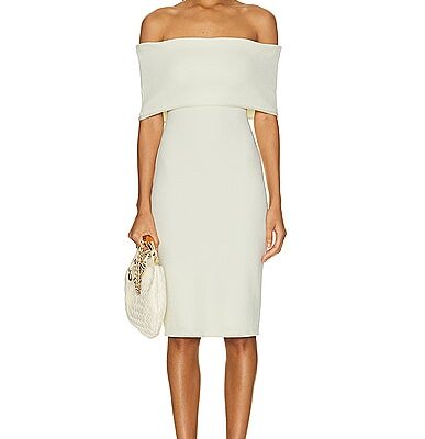 Bottega Veneta Off The Shoulder Dress