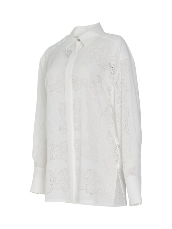Givenchy Bandana Shirt in White - Image 2