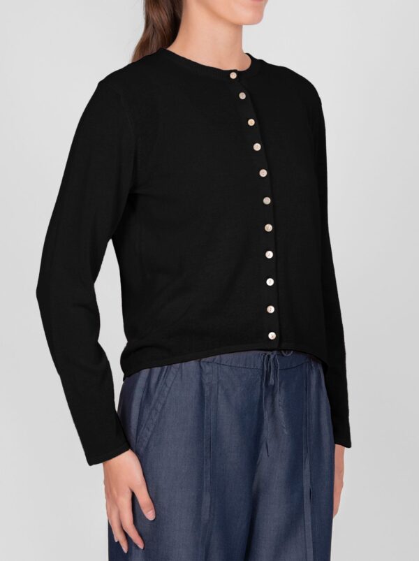 Bridge & Lord Curved Hem Cardi - Image 2