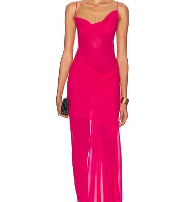 Christopher Esber Cowl Hip Slip Dress