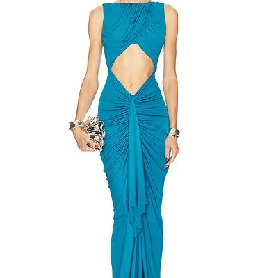 Christopher Esber Bateau Drape Disconnect Tank Dress