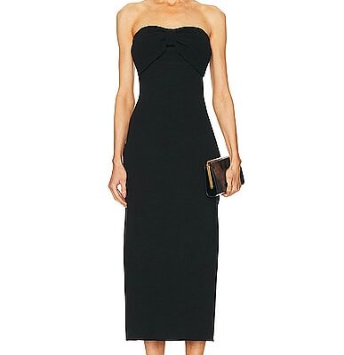 Chloe Strapless Bow Dress