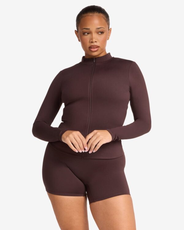 CSB Serenity Longline Zip Up Jacket - Image 3