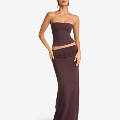 CSB Foldover Maxi Skirt