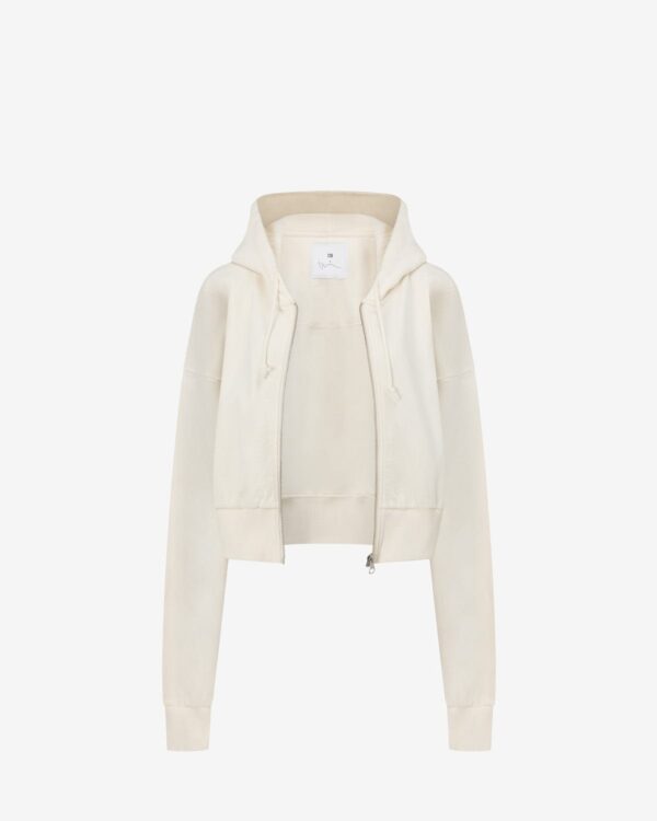 CSB Cropped Zip Hoodie - Image 4