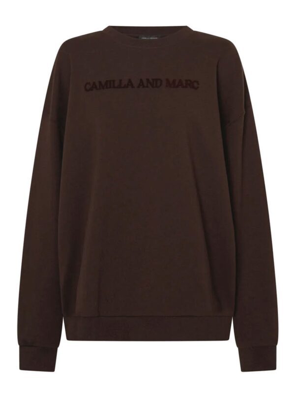 Camilla And Marc Tia Flocking Logo Crew - Image 2