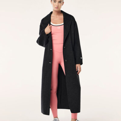 P.E Nation Definition Coat In Black