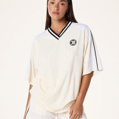 P.E Nation Detour Tee In Whisper White