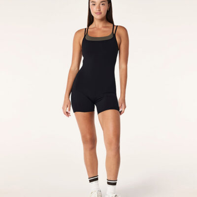 P.E Nation Distortion Unitard In Black