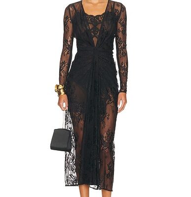 Dolce & Gabbana Long Sleeve Lace Dress