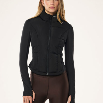 P.E Nation Global Drift Jacket In Black