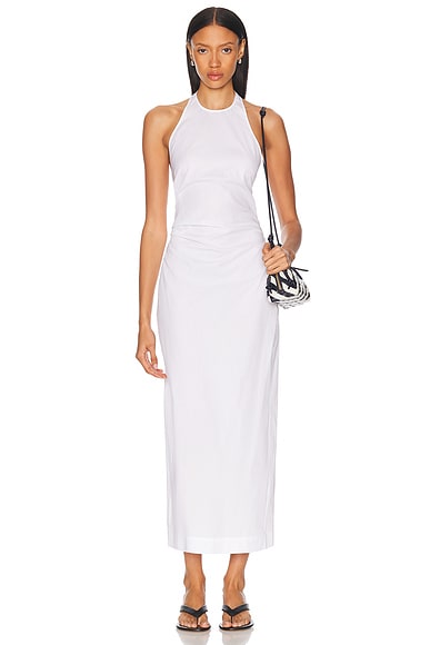 Enza Costa Poplin Halter Dress - Miss Nelly