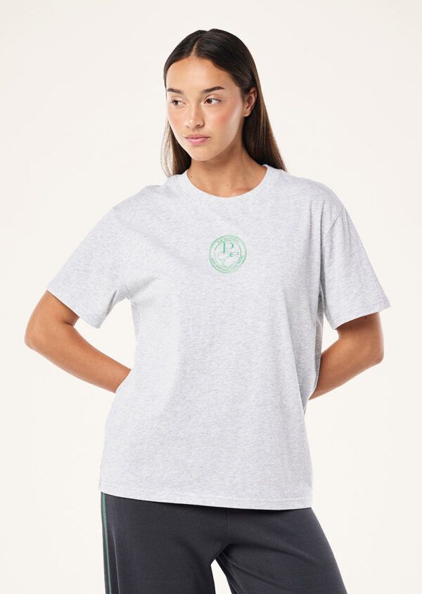 P.E Nation Exposition 2 Tee In Grey Marl